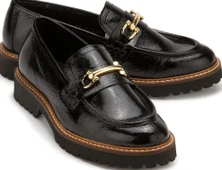 Slipper|Horsch Schuhe Loafer in Übergrößen Schwarz