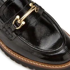 Slipper|Horsch Schuhe Loafer in Übergrößen Schwarz