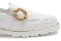 Slipper|Remonte Loafer in Übergrößen Weiß
