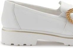 Slipper|Remonte Loafer in Übergrößen Weiß