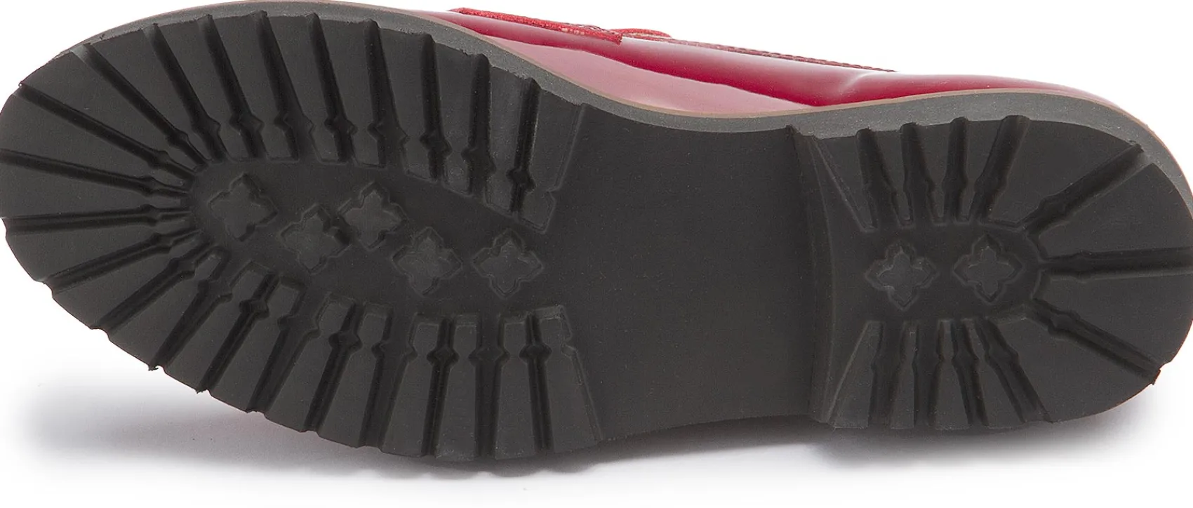 Slipper|Horsch Schuhe Loafer in Übergrößen Rot