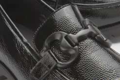 Slipper|Horsch Schuhe Loafer in Übergrößen Schwarz