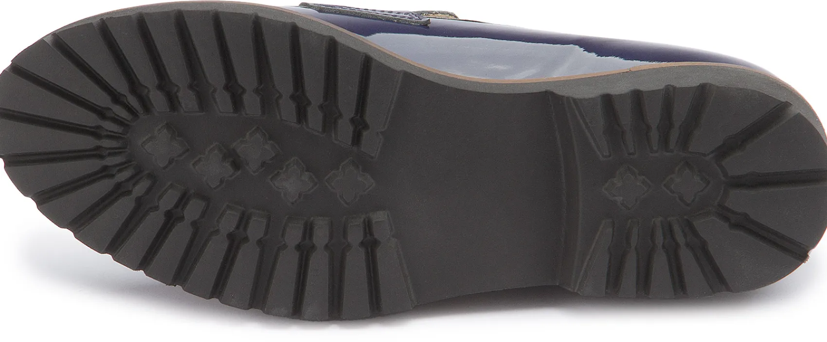 Slipper|Horsch Schuhe Loafer in Übergrößen Blau