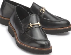 Slipper|Horsch Schuhe Loafer in Übergrößen Schwarz