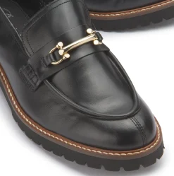 Slipper|Horsch Schuhe Loafer in Übergrößen Schwarz