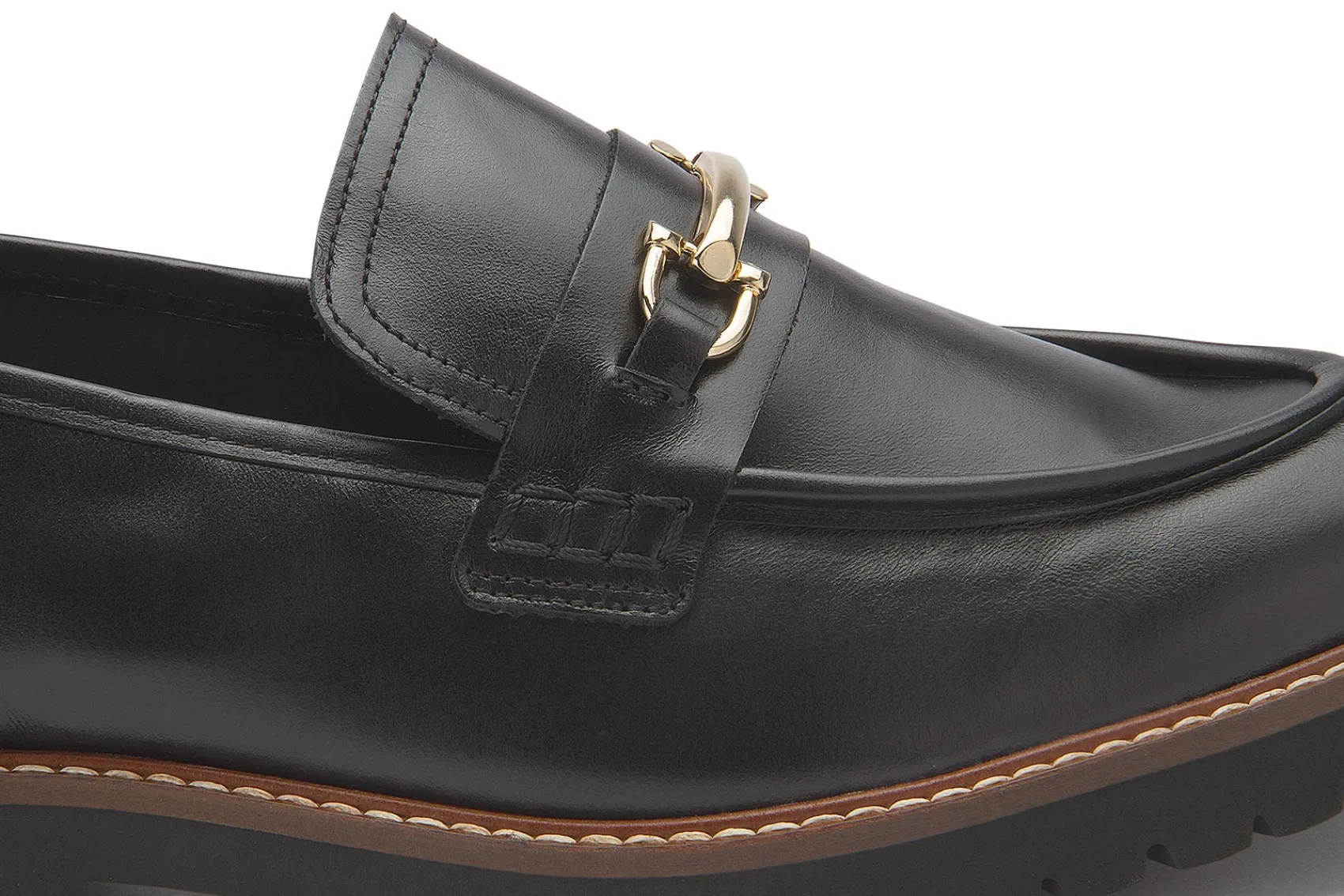 Slipper|Horsch Schuhe Loafer in Übergrößen Schwarz