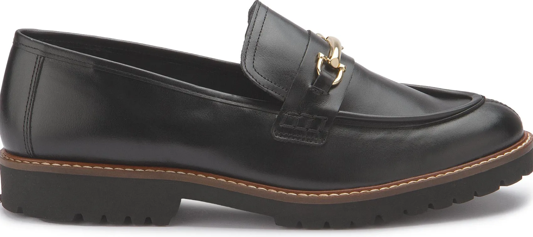 Slipper|Horsch Schuhe Loafer in Übergrößen Schwarz