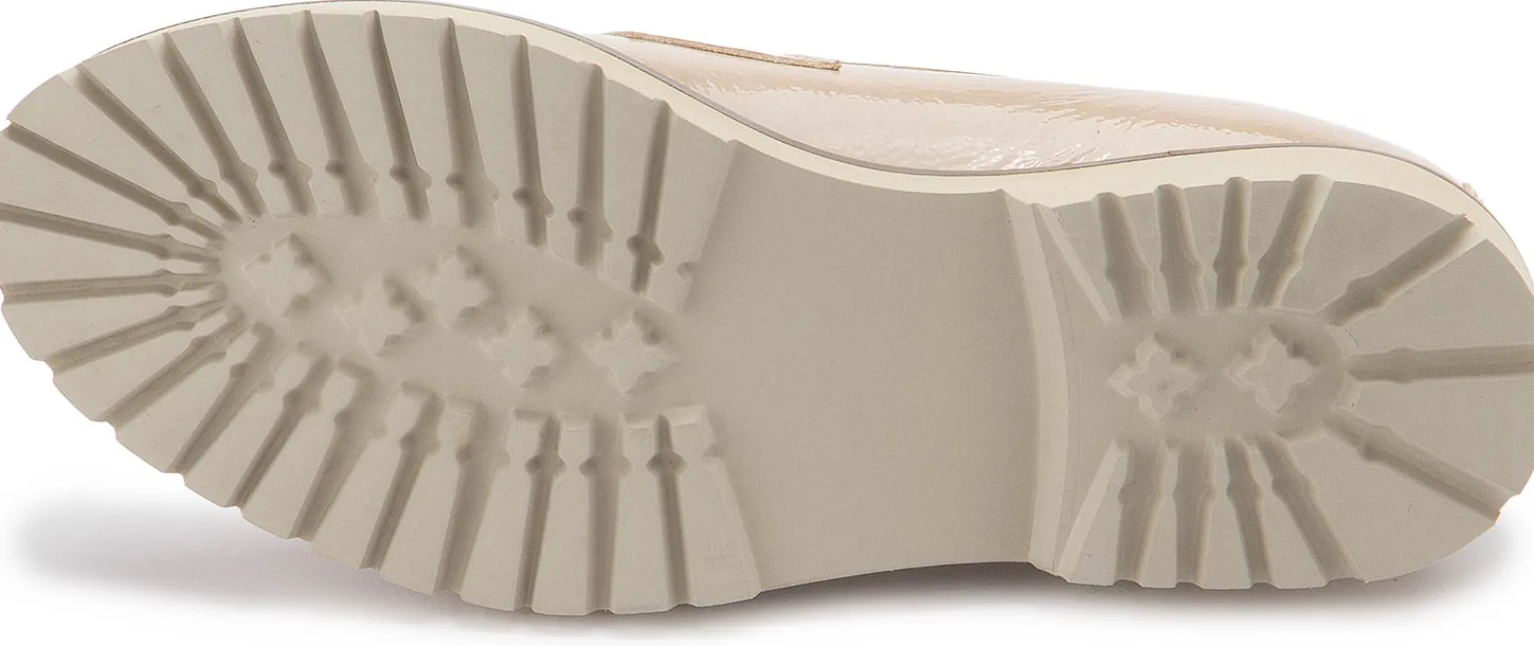 Slipper|Horsch Schuhe Loafer in Übergrößen Beige