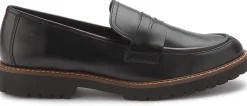 Slipper|Horsch Schuhe Loafer in Übergrößen Schwarz
