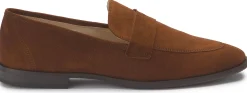 Slipper|Horsch Schuhe Loafer in Übergrößen Braun