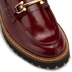 Slipper|Horsch Schuhe Loafer in Übergrößen Rot