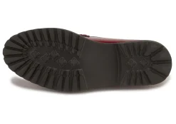 Slipper|Horsch Schuhe Loafer in Übergrößen Rot