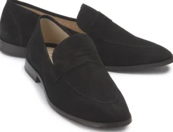 Slipper|Horsch Schuhe Loafer in Übergrößen Schwarz
