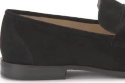 Slipper|Horsch Schuhe Loafer in Übergrößen Schwarz