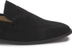 Slipper|Horsch Schuhe Loafer in Übergrößen Schwarz