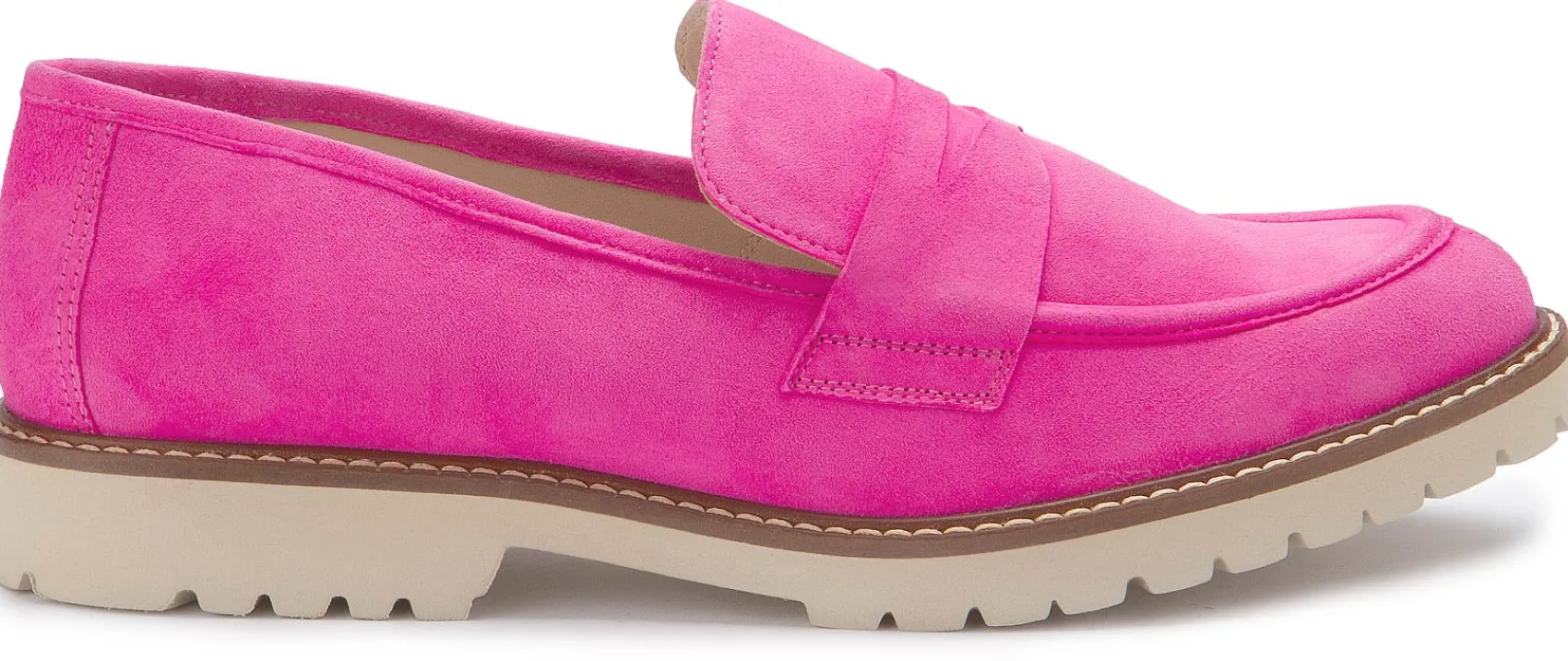 Slipper|Horsch Schuhe Loafer in Übergrößen Pink