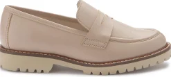 Slipper|Horsch Schuhe Loafer in Übergrößen Beige