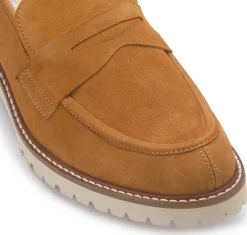 Slipper|Horsch Schuhe Loafer in Übergrößen Braun