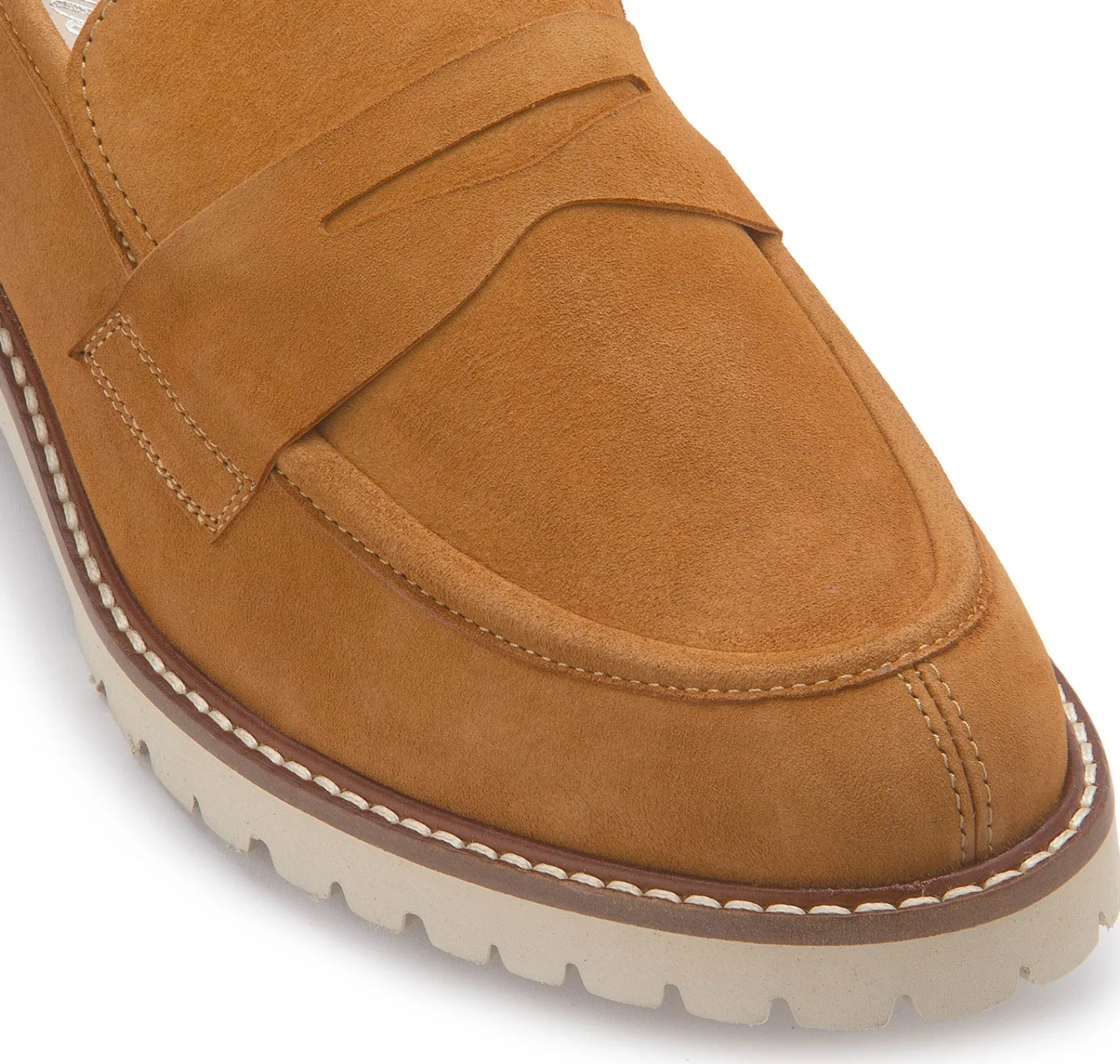 Slipper|Horsch Schuhe Loafer in Übergrößen Braun