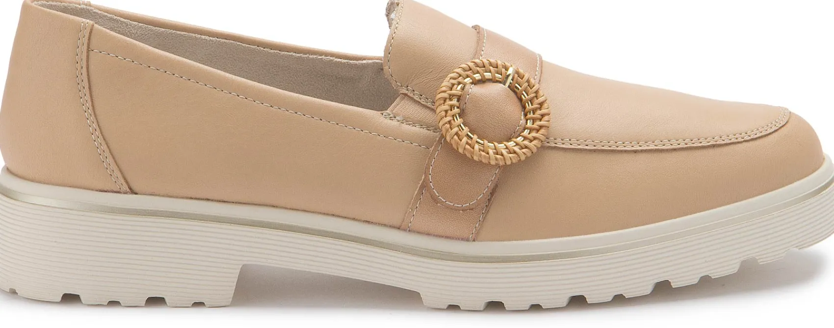 Slipper|Remonte Loafer in Übergrößen Beige