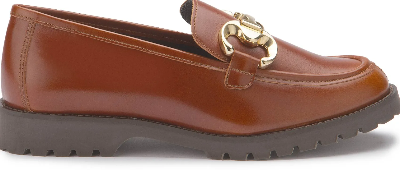 Slipper|Horsch Schuhe Loafer in Übergrößen Braun