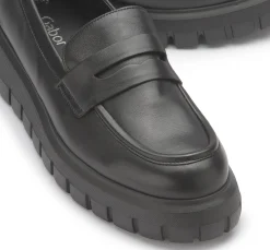 Slipper|Gabor Loafer in Übergrößen Schwarz