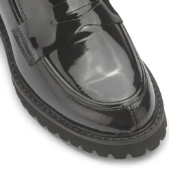 Slipper|Horsch Schuhe Loafer in Übergrößen Schwarz