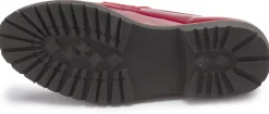 Slipper|Horsch Schuhe Loafer in Untergrößen Rot