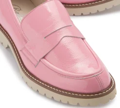 Slipper|Horsch Schuhe Loafer in Untergrößen Rosa