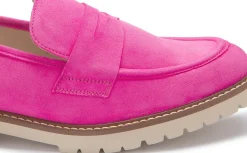 Slipper|Horsch Schuhe Loafer in Untergrößen Pink