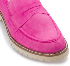 Slipper|Horsch Schuhe Loafer in Untergrößen Pink