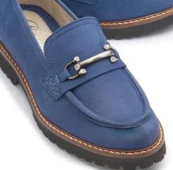 Slipper|Slipper|Horsch Schuhe Loafer in Untergrößen Blau