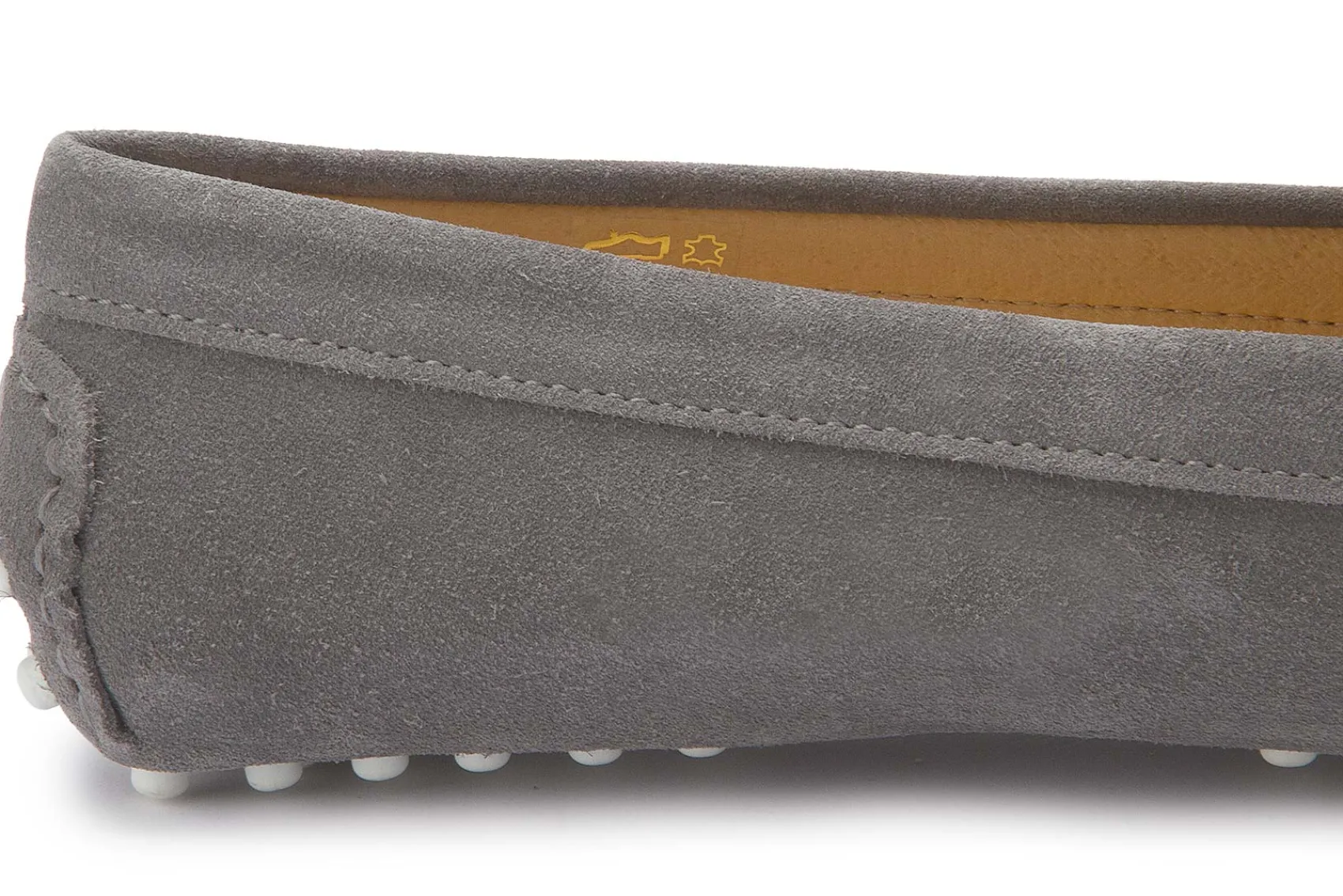 Slipper|Horsch Schuhe Mokassin in Übergrößen Grau