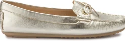 Slipper|Horsch Schuhe Mokassin in Übergrößen Gold