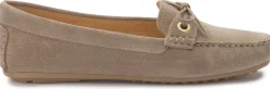 Slipper|Horsch Schuhe Mokassin in Übergrößen Beige