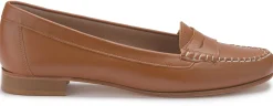 Slipper|Carlen Shoes Mokassin in Übergrößen Braun