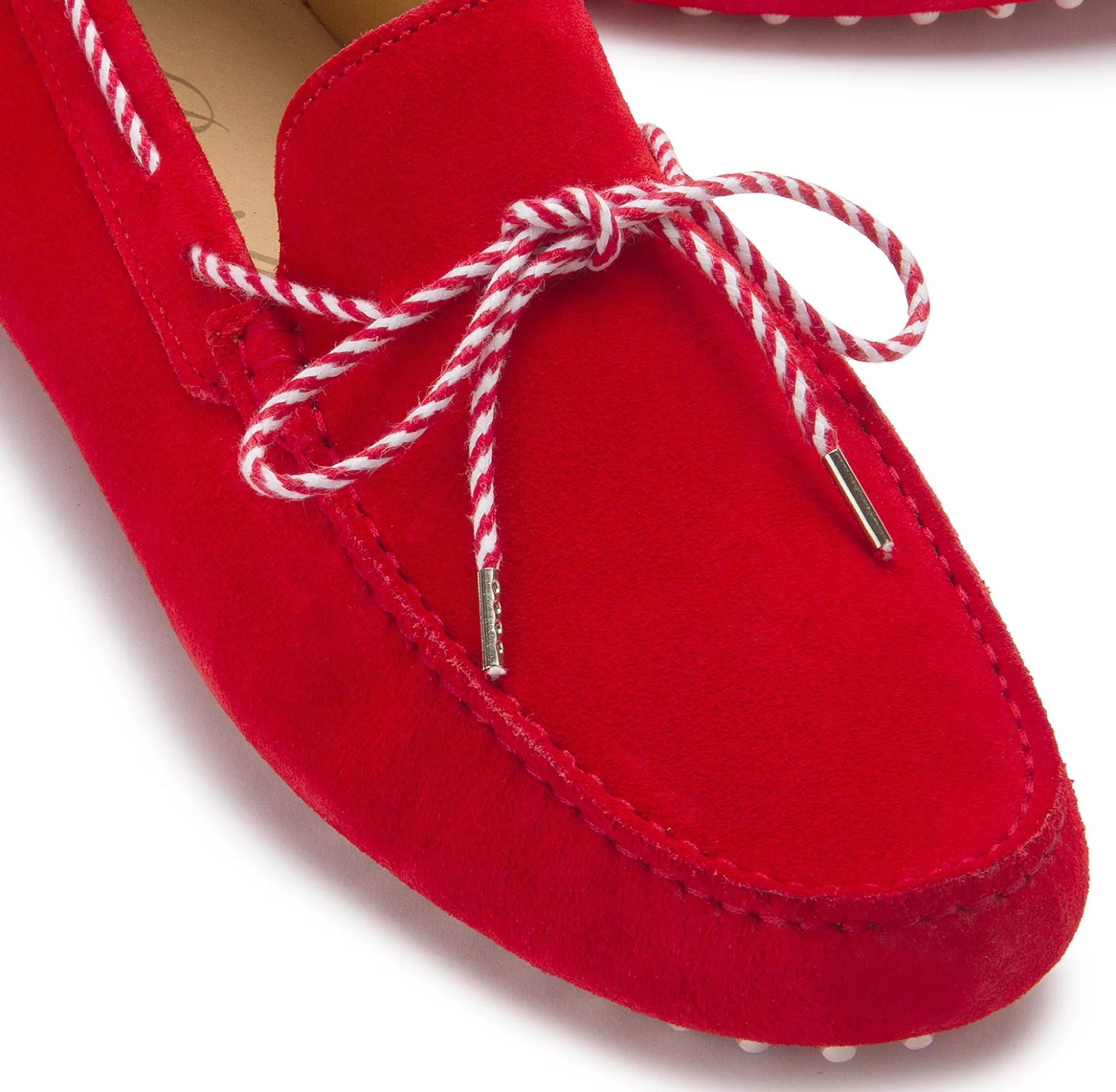 Slipper|Horsch Schuhe Mokassin in Übergrößen Rot