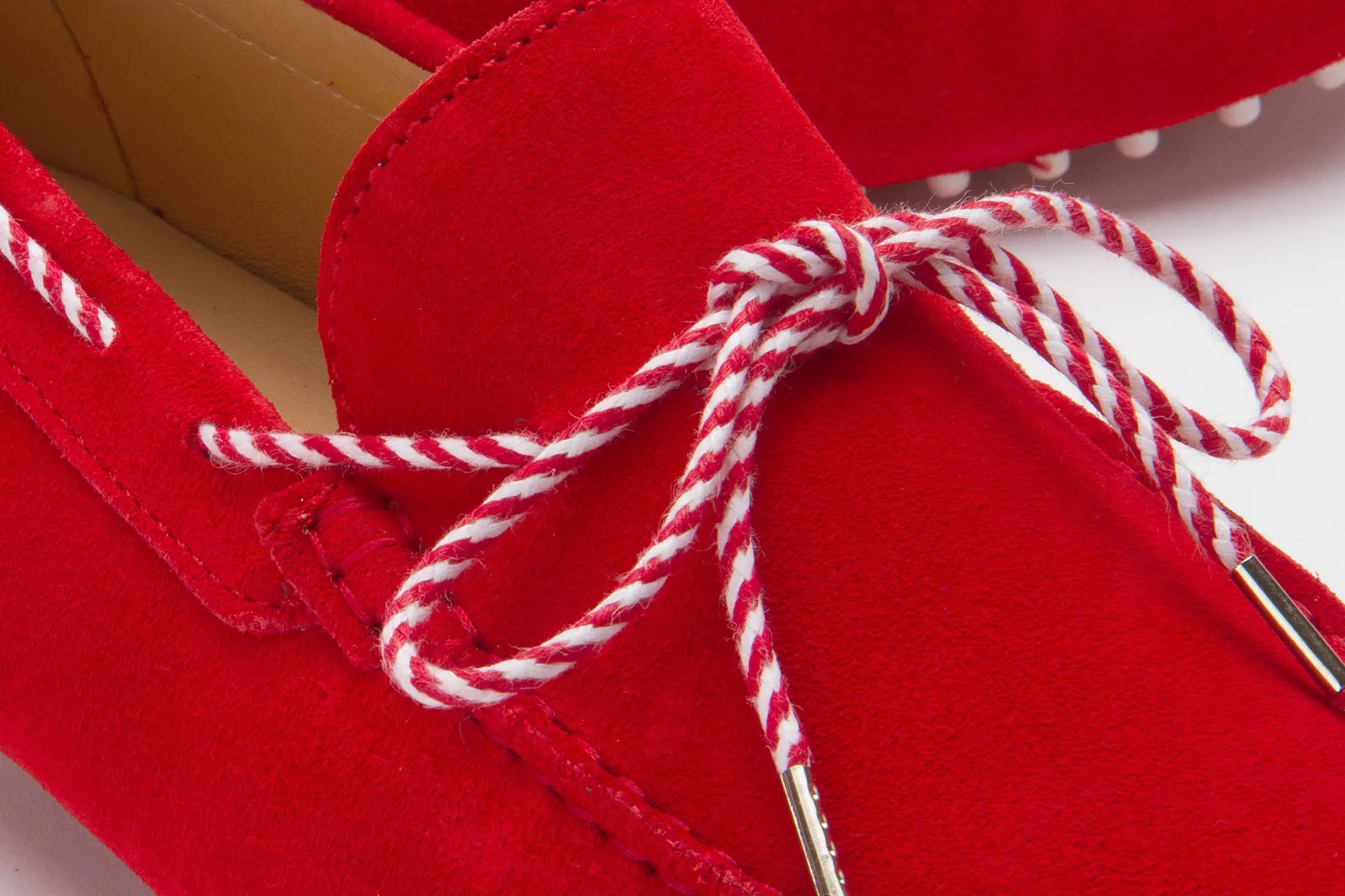 Slipper|Horsch Schuhe Mokassin in Übergrößen Rot