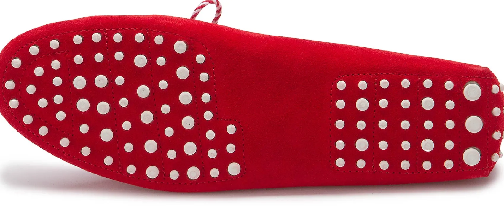 Slipper|Horsch Schuhe Mokassin in Übergrößen Rot