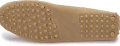 Slipper|Horsch Schuhe Mokassin in Übergrößen Beige