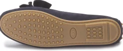 Slipper|Horsch Schuhe Mokassin in Übergrößen Blau