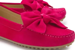 Slipper|Horsch Schuhe Mokassin in Übergrößen Pink