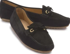 Slipper|Horsch Schuhe Mokassin in Übergrößen Schwarz