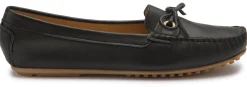 Slipper|Horsch Schuhe Mokassin in Übergrößen Schwarz