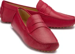 Slipper|Horsch Schuhe Mokassin in Übergrößen Rot