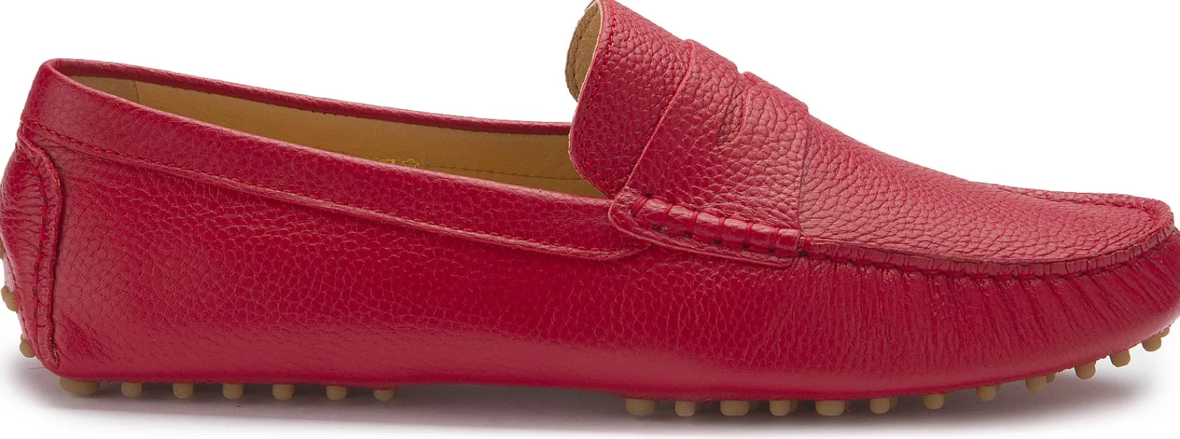Slipper|Horsch Schuhe Mokassin in Übergrößen Rot