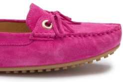 Slipper|Horsch Schuhe Mokassin in Übergrößen Pink