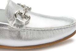 Slipper|Horsch Schuhe Mokassin in Übergrößen Weiß