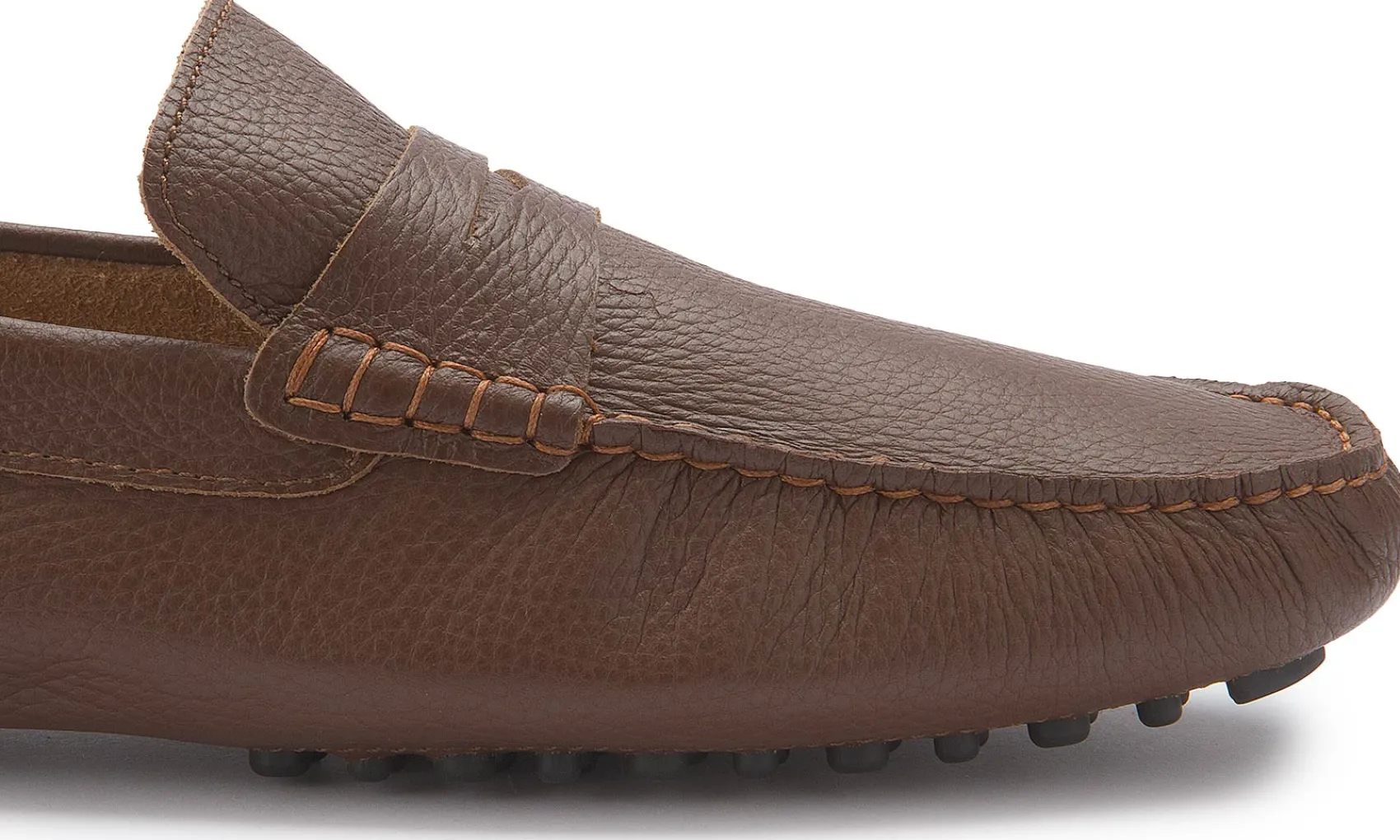 Slipper|Horsch Schuhe Mokassin in Übergrößen Braun