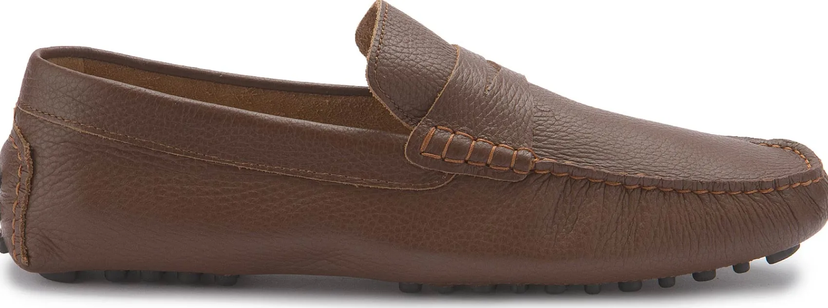 Slipper|Horsch Schuhe Mokassin in Übergrößen Braun